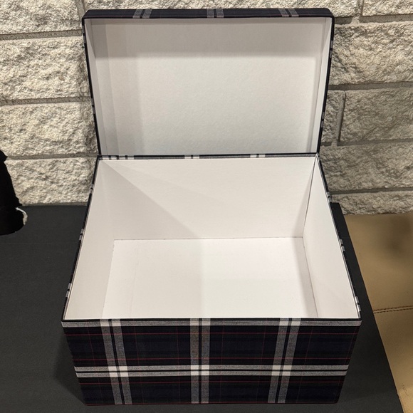 Plaid Storage/Gift Box - Picture 2 of 5